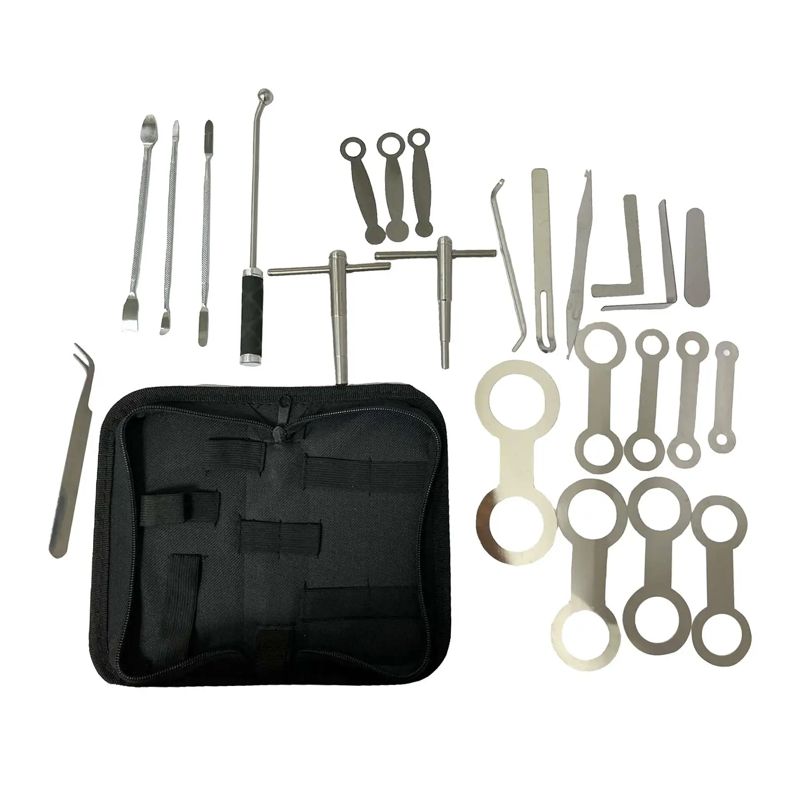 Sax Repair Tool Steel Accessories Practical Pad with Storage Case for Woodwind Instrument Oboe
Sax Repair Tool Steel Accessories Practical Pad with Storage Case for Woodwind Instrument Oboe