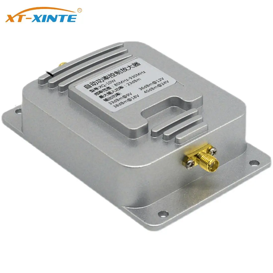 XT-XINTE XQ-10W ультра-Широкополосный автоматический усилитель мощности RF 80 МГц-930 МГц односторонний усилитель сигнала для Sub-1GHz диапазона
XT-XINTE XQ-10W ультра-Широкополосный автоматический усилитель мощности RF 80 МГц-930 МГц односторонний усилитель сигнала для Sub-1GHz диапазона