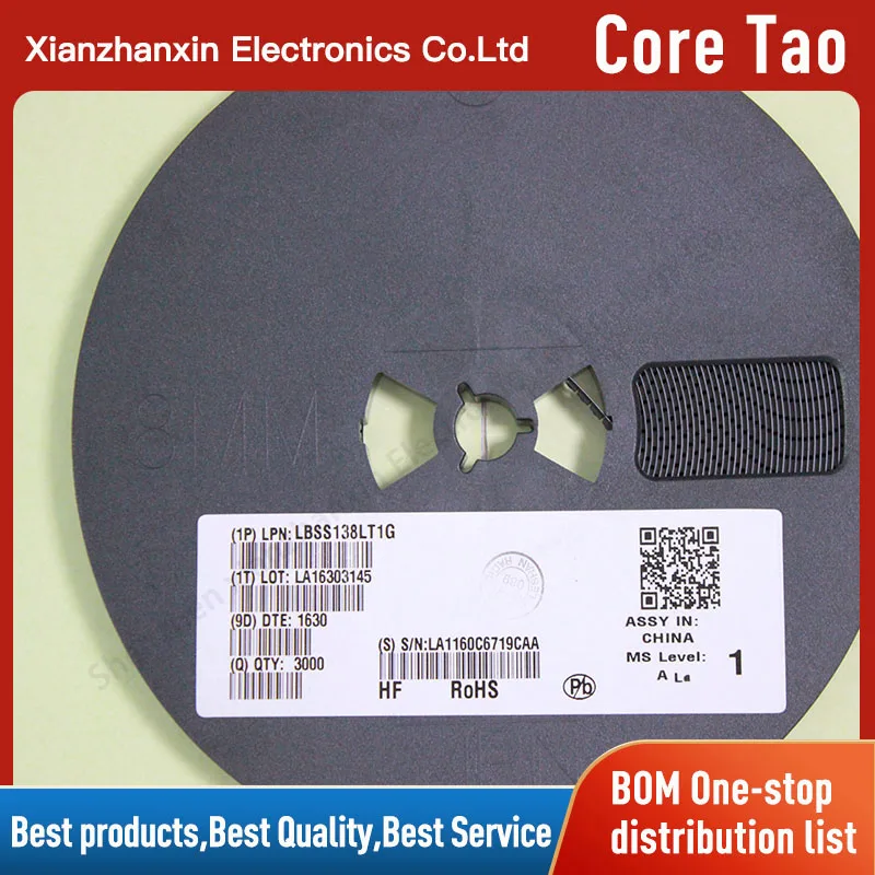 100pcs/lot LBSS138LT1G BSS138LT1G New patch field effect tube MOS tube Screen printing J1 SOT-23
100pcs/lot LBSS138LT1G BSS138LT1G New patch field effect tube MOS tube Screen printing J1 SOT-23