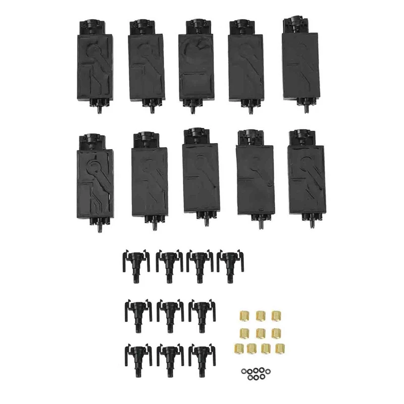 10PCS DX5 UV Ink Damper for Mimaki JV33 JV5 CJV30 for Epson XP600 Eco Solvent Plotter Printer UV Dumper with Connector
10PCS DX5 UV Ink Damper for Mimaki JV33 JV5 CJV30 for Epson XP600 Eco Solvent Plotter Printer UV Dumper with Connector