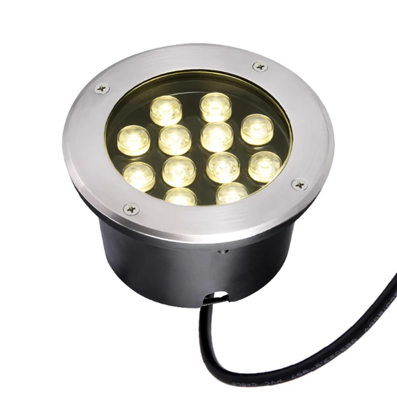 

NEW 1W/3W/5W/6W/7W/9W/12W/15W/18W LED Outdoor Ground Garden Floor Underground Buried Lamp Spot Landscape Light AC 85-265V IP67