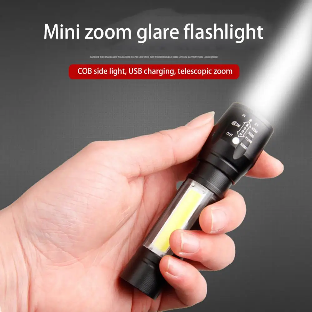 Новинка, перезаряжаемая через USB фонарик, сильный свет, перезаряжаемый наружный большой радиус действия, Ультра-яркий поисковый светильник,...
Новинка, перезаряжаемая через USB фонарик, сильный свет, перезаряжаемый наружный большой радиус действия, Ультра-яркий поисковый светильник,...