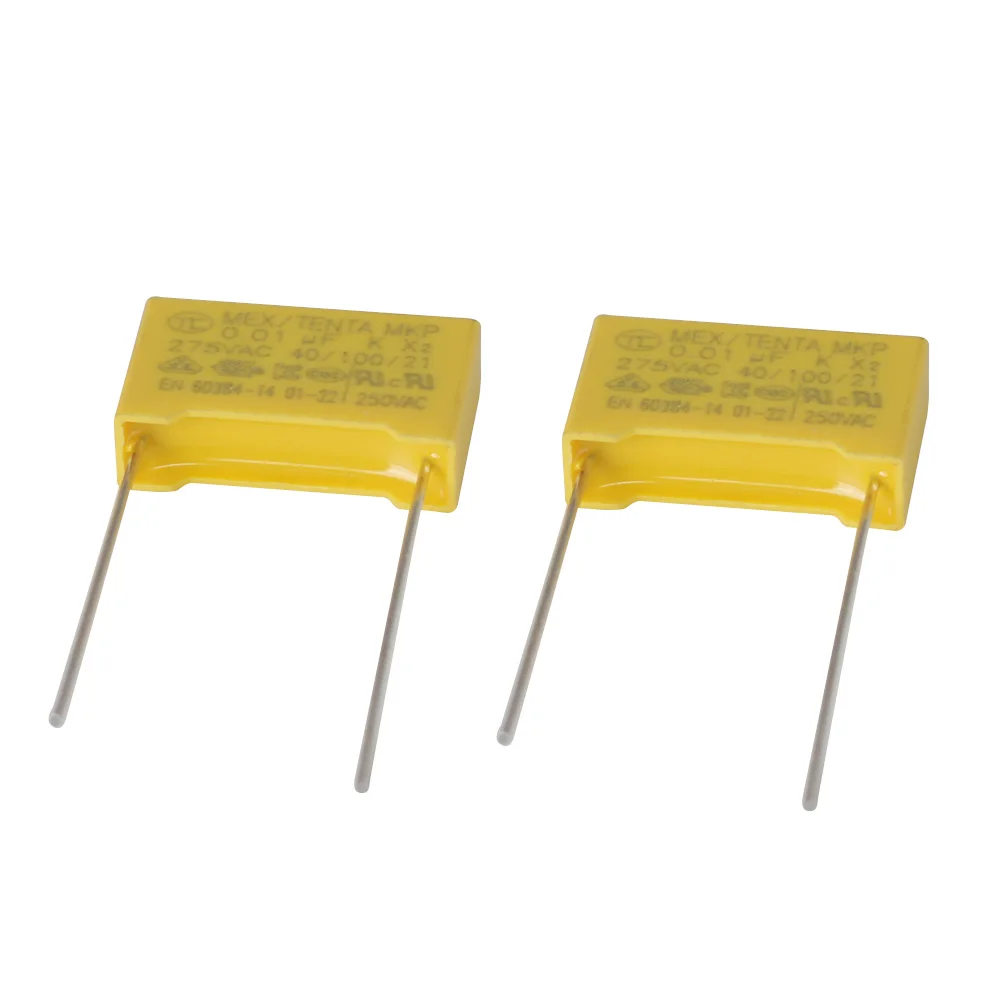 20PCS X2 Capacitor 275V 102K 1nF 103K 10nF 104K 100nF 223K 22nF 224K 220nF P15mm P10mm Polypropylene Film Capacitor
20PCS X2 Capacitor 275V 102K 1nF 103K 10nF 104K 100nF 223K 22nF 224K 220nF P15mm P10mm Polypropylene Film Capacitor