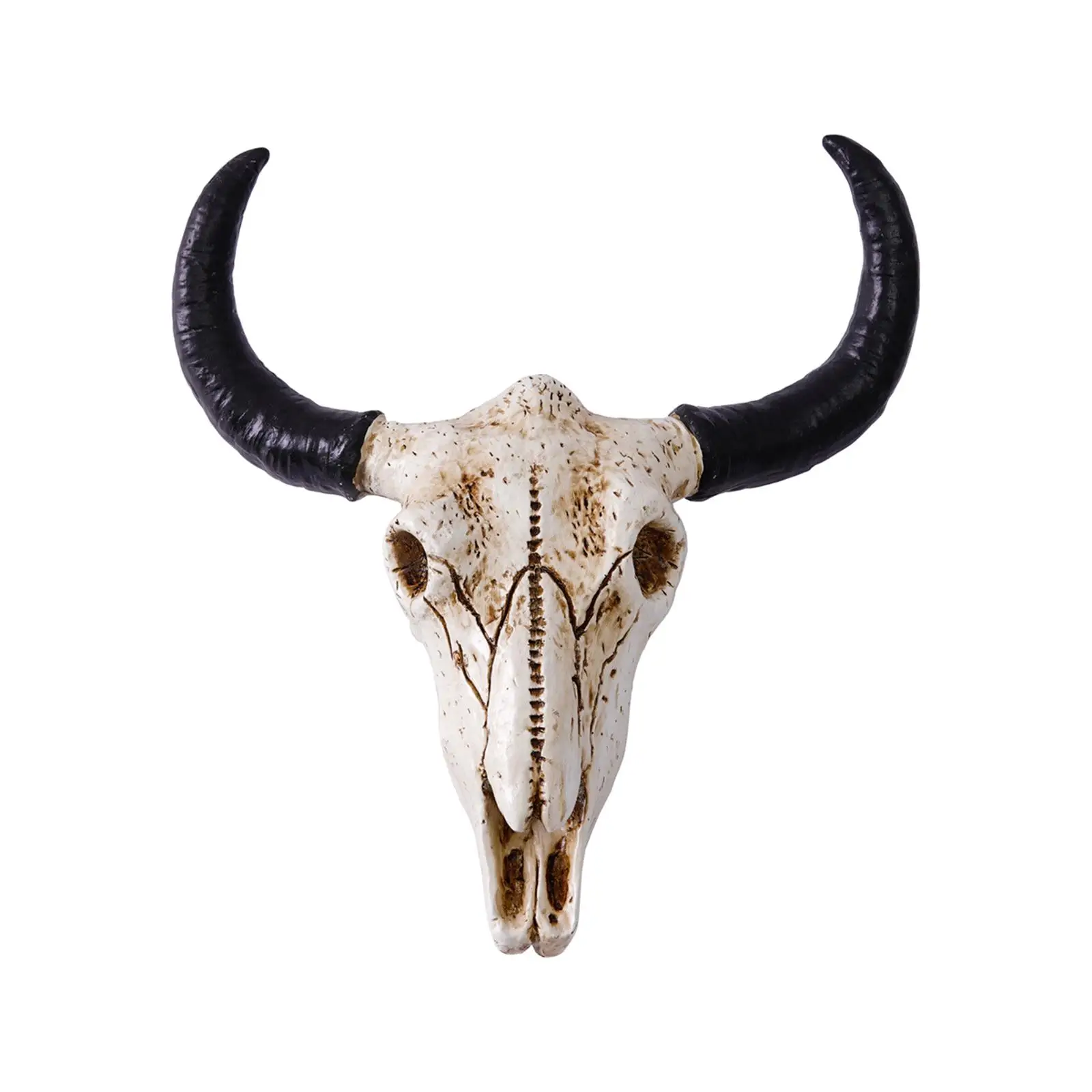 Bull Skull Sculpture Animal Cow Skull Head Animal Head Sculpture Long Horn Cow Skull Statue for Office Home Bedroom Decor Gift
Bull Skull Sculpture Animal Cow Skull Head Animal Head Sculpture Long Horn Cow Skull Statue for Office Home Bedroom Decor Gift