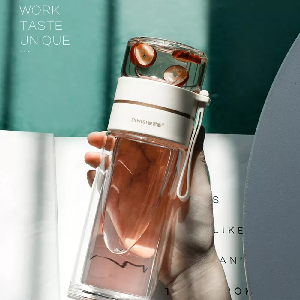 2022New Transparent Glass Water Bottle With Tea Infuser Filter Tea Separation Double Wall Glass Bottle Leakproof Water Bottle
2022New Transparent Glass Water Bottle With Tea Infuser Filter Tea Separation Double Wall Glass Bottle Leakproof Water Bottle