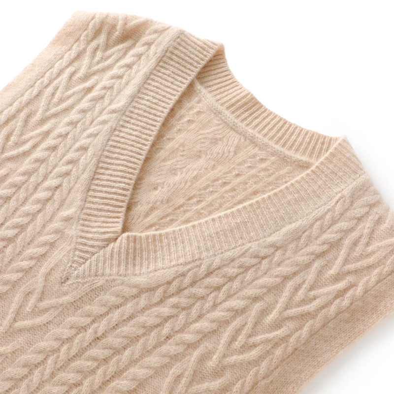 100%Wool Women Sweater Vest Spring 2022 Autumn Winter Women Casual Slim Knitted Sweater Sleeveless Ladies V-Neck Pullover Tops F
100%Wool Women Sweater Vest Spring 2022 Autumn Winter Women Casual Slim Knitted Sweater Sleeveless Ladies V-Neck Pullover Tops F