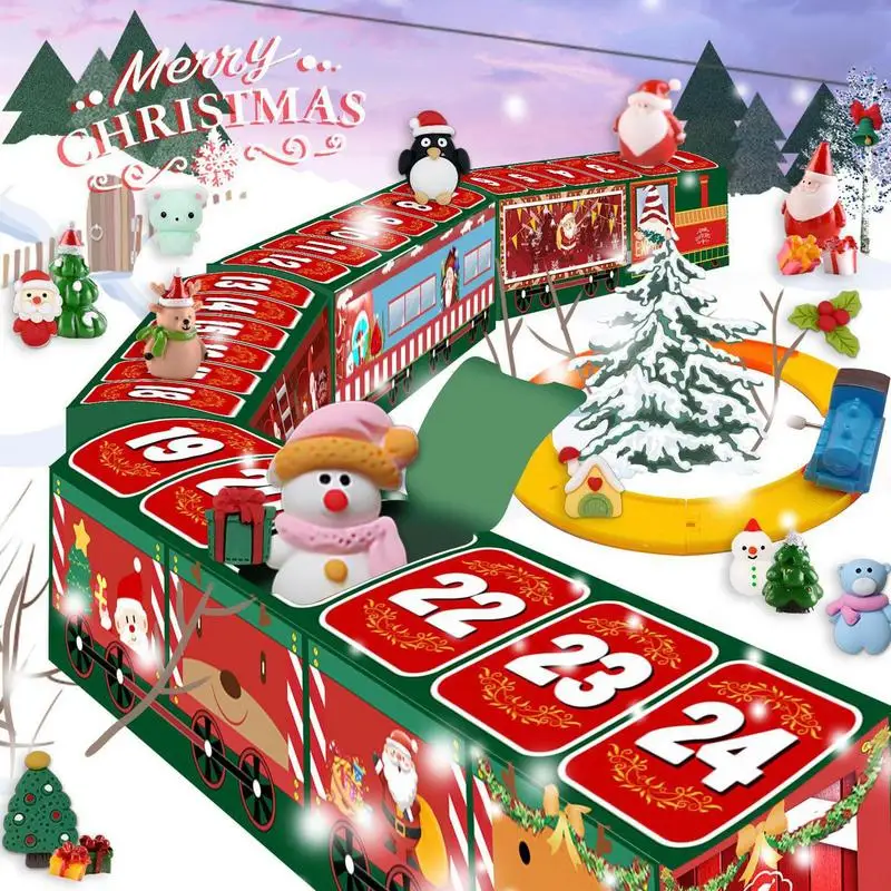 Train Advent Calendar 2022 Santa ClausLandscapes Countdown Calendar Figurines Ornament Home Office Christmas Decor Gifts
Train Advent Calendar 2022 Santa ClausLandscapes Countdown Calendar Figurines Ornament Home Office Christmas Decor Gifts
