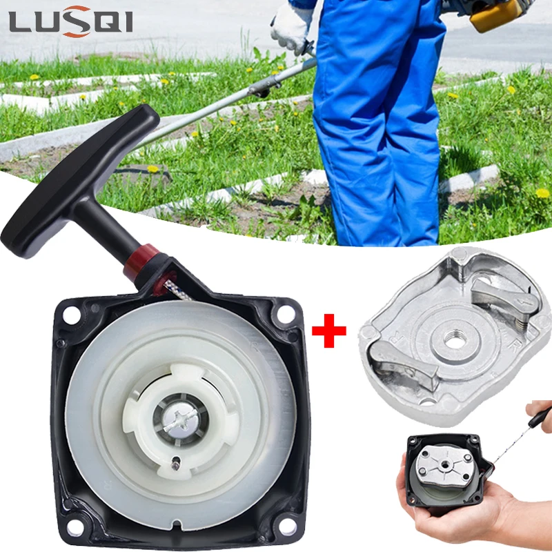 Lusqi 1 Set Easy Pull Recoil Starter Kit Lawn Mower Engine Repair Part Fit 40-5 CG430 44F-5
Lusqi 1 Set Easy Pull Recoil Starter Kit Lawn Mower Engine Repair Part Fit 40-5 CG430 44F-5