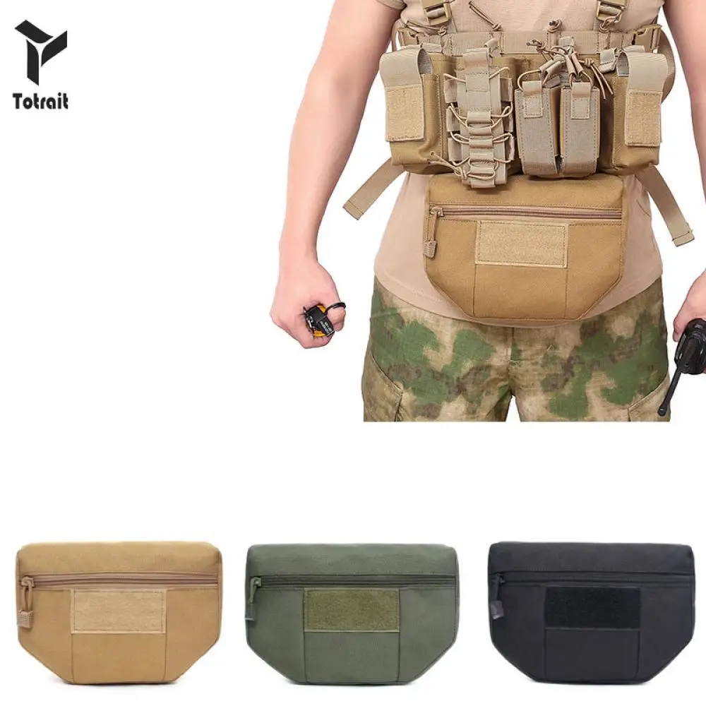 Tactical New TOtrait Armor Carrier Pouch Vest Portable Waist Bag EDC Combat Army Hunting Waist Pouch
Tactical New TOtrait Armor Carrier Pouch Vest Portable Waist Bag EDC Combat Army Hunting Waist Pouch