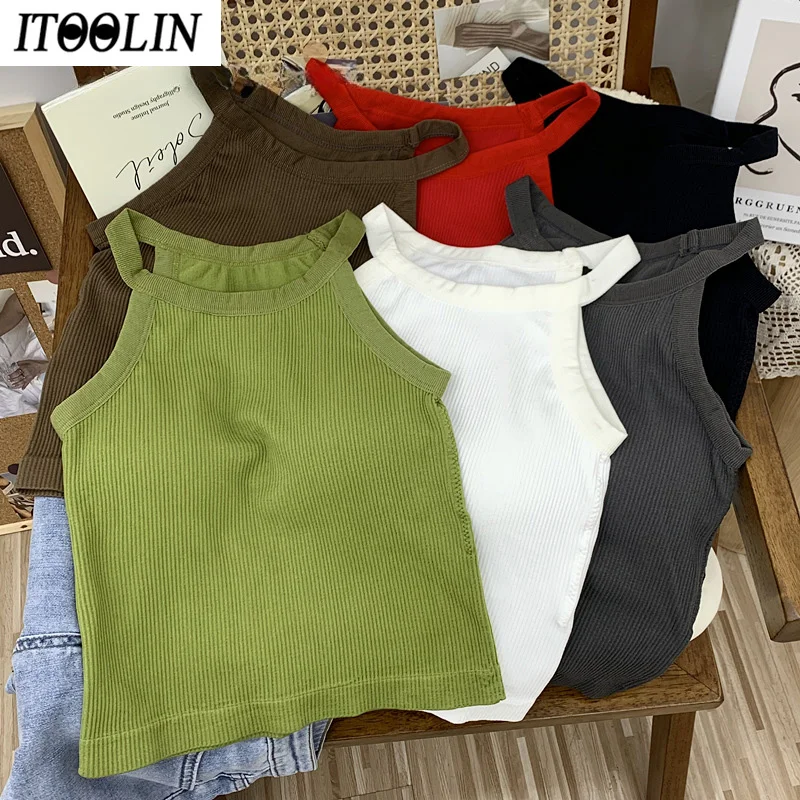 ITOOLIN New Women Motion Tank Tops With Bra Pad Sexy Backless Knitting Tank Tops For Women Running Tops Y2K Streetwear
ITOOLIN New Women Motion Tank Tops With Bra Pad Sexy Backless Knitting Tank Tops For Women Running Tops Y2K Streetwear