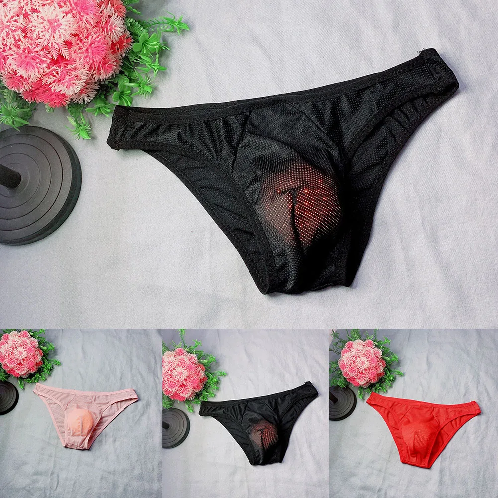 Men Sexy Convex Pouch Underpants Briefs Sheer Mesh Underwear Low Waist See Through 2022 Men's Erotic Lingerie Sissy Panties
Men Sexy Convex Pouch Underpants Briefs Sheer Mesh Underwear Low Waist See Through 2022 Men's Erotic Lingerie Sissy Panties