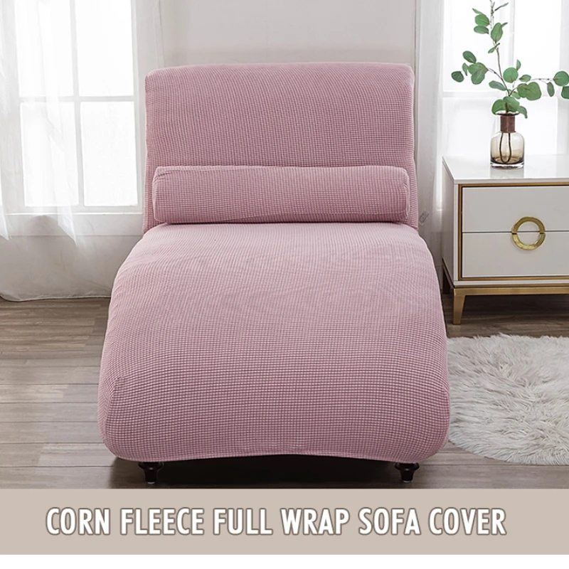

Sofa Cover Home Bedspreads For Sofas Couch Puff Luxurious Reclining Chair Elastic Non Slip Velvet Sofa Cover For Living Room New