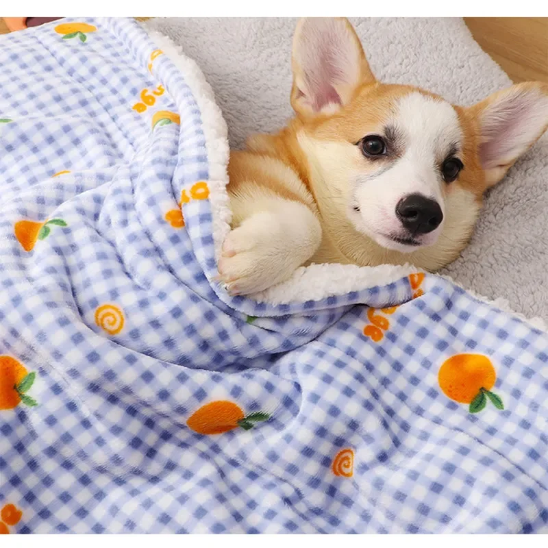 Pet Sleeping Mat Warm Dog Bed Soft Fleece Pet Blanket Cat Litter Puppy Sleep Mat Lovely Mattress Cat Sofa Cushion Home Rug Keep
Pet Sleeping Mat Warm Dog Bed Soft Fleece Pet Blanket Cat Litter Puppy Sleep Mat Lovely Mattress Cat Sofa Cushion Home Rug Keep