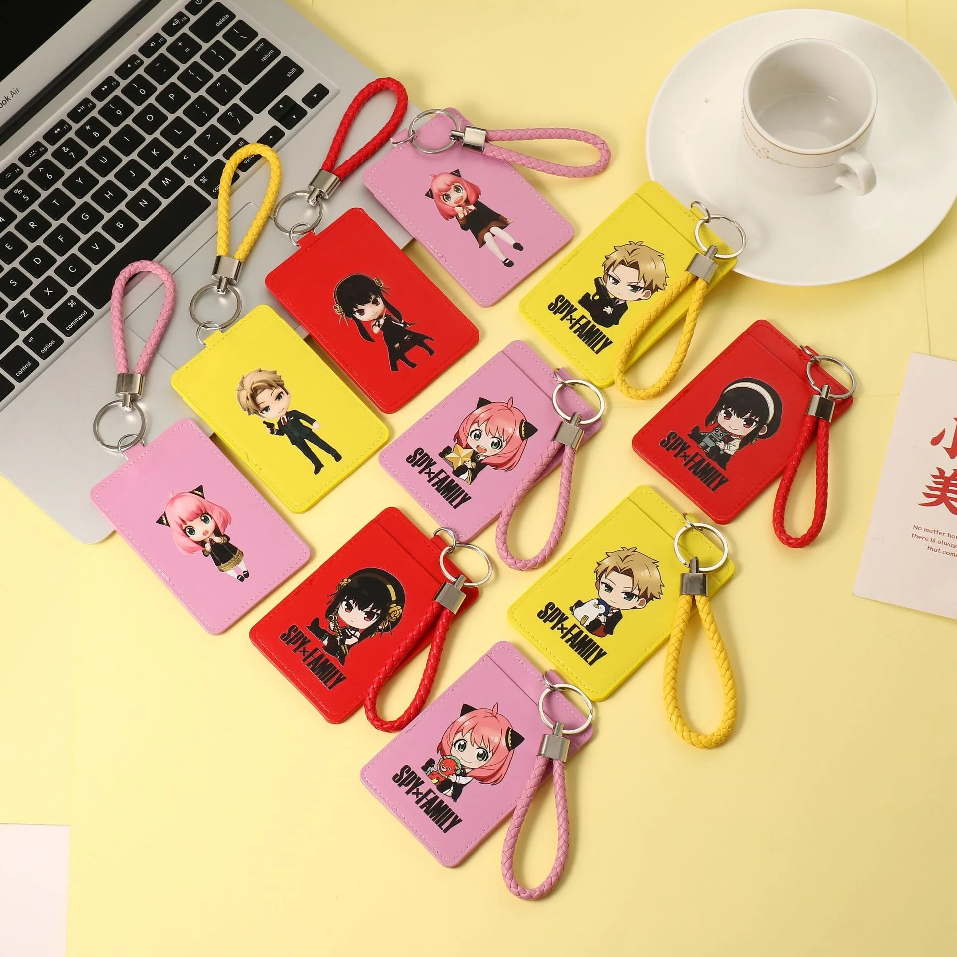 Anime SPY Spy Play House Anime Campus Braided Rope Student Card Bus Card ID Holder Cartoon Exquisite Keychain Backpack Pendant
Anime SPY Spy Play House Anime Campus Braided Rope Student Card Bus Card ID Holder Cartoon Exquisite Keychain Backpack Pendant