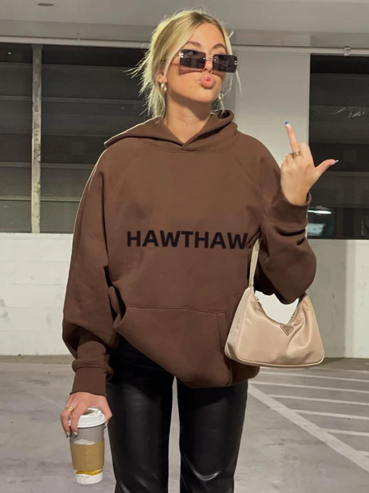 WeiYao Women Casual Fleece Hoodies Sportwear 2022 Autumn Winter Hooded Fashion Classic Long Sleeves Letter Print Sweatshirts
WeiYao Women Casual Fleece Hoodies Sportwear 2022 Autumn Winter Hooded Fashion Classic Long Sleeves Letter Print Sweatshirts