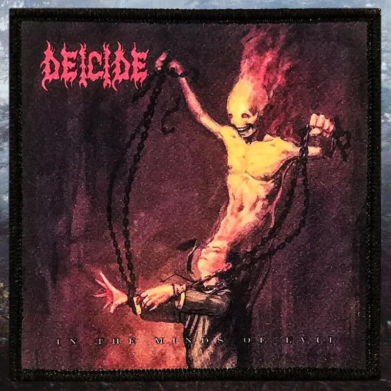 Deicide - In the Minds of Evil | Нашивка принтовая USA Brutal Death Metal from Дет Метал Дез Дом и сад