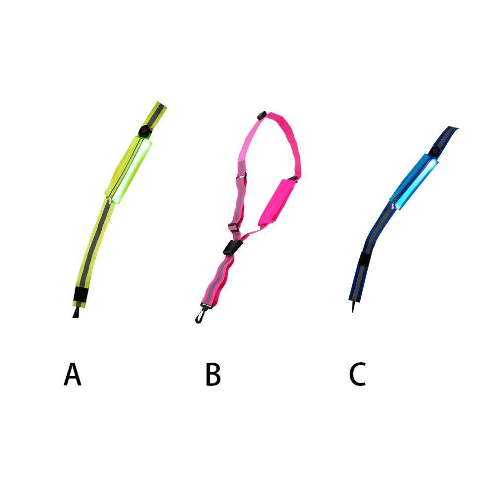 Shoulder Belt Ergonomics Buckles LED Reflective High-Visibility Strip Adjustable Elastic Safety Belts Jogging Pink 
Shoulder Belt Ergonomics Buckles LED Reflective High-Visibility Strip Adjustable Elastic Safety Belts Jogging Pink