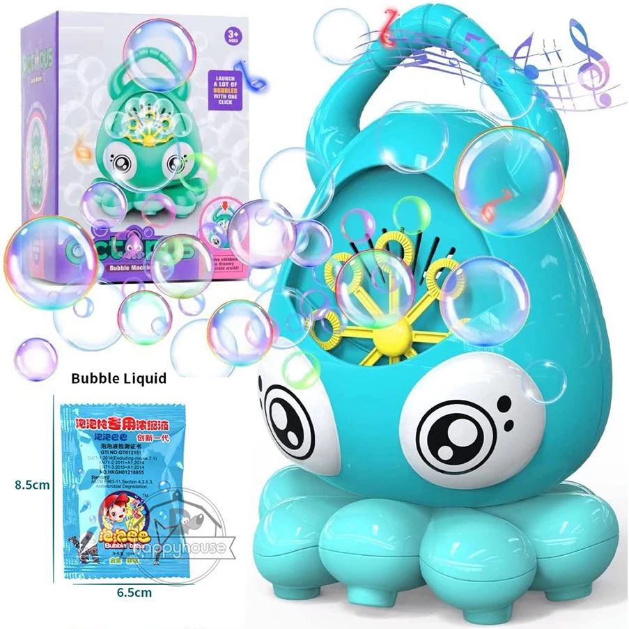 Soap Bubble Machine for Children Electric Automatic Bubble Blower Toys Bubble Maker with Music for Kids Outdoor Bubble Gun Toys
Soap Bubble Machine for Children Electric Automatic Bubble Blower Toys Bubble Maker with Music for Kids Outdoor Bubble Gun Toys