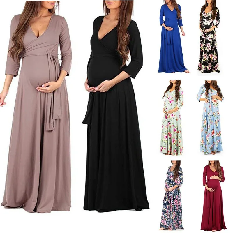 Maternity Maxi Dress Pregnancy Wrapped Ruched V Neck Dress Pregnant Photography Dress Mom Baby Shower Dress Woman Party Dress
Maternity Maxi Dress Pregnancy Wrapped Ruched V Neck Dress Pregnant Photography Dress Mom Baby Shower Dress Woman Party Dress