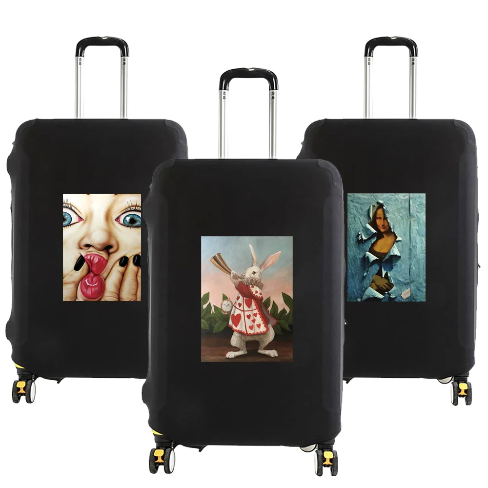 New Funny Series Pattern Luggage Protective Cover 18-28inch Trolley Baggage Travel Bag Covers Elastic Protection Suitcase Case
New Funny Series Pattern Luggage Protective Cover 18-28inch Trolley Baggage Travel Bag Covers Elastic Protection Suitcase Case