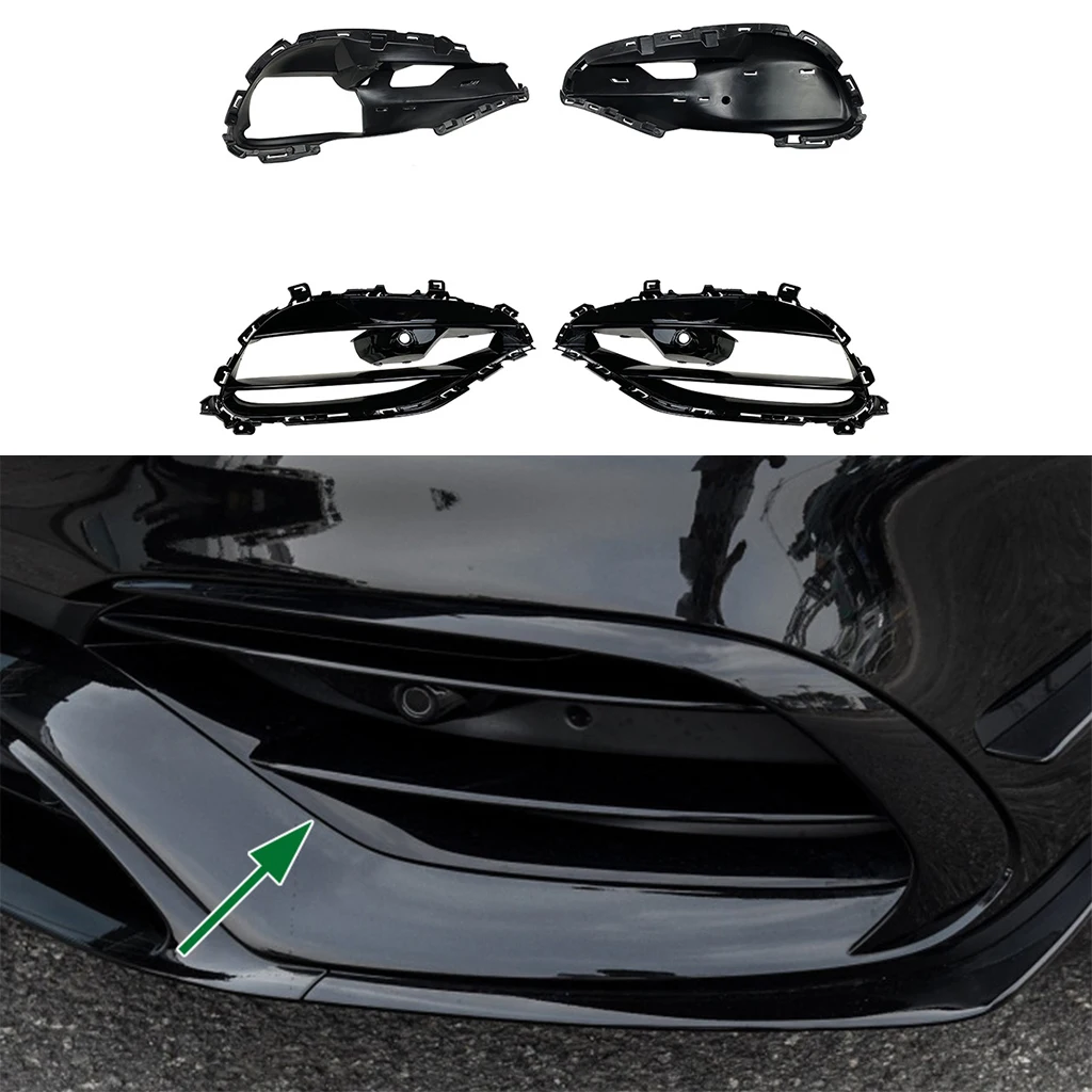 Car Front Fog Lamp Air Vent Trim Grille Covers For Mercedes-Benz A-Class W176 A45 AMG 2016 2017 2018 AMG Grille Frame Decorative
Car Front Fog Lamp Air Vent Trim Grille Covers For Mercedes-Benz A-Class W176 A45 AMG 2016 2017 2018 AMG Grille Frame Decorative