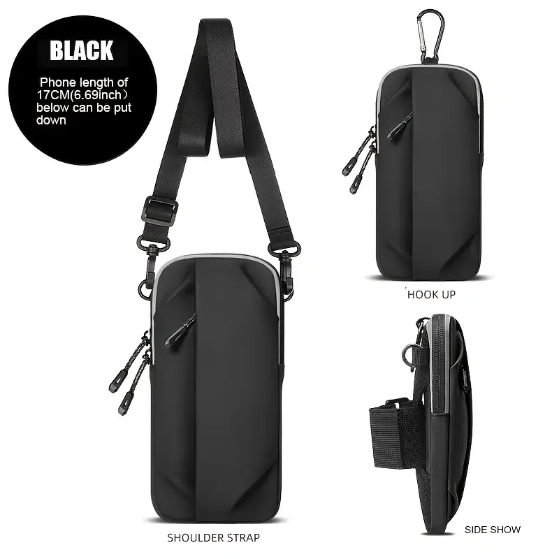Multifunctional Waterproof PU Mobile Phone Arm Bag Fitness Bag Shoulder Bag Suitable For Outdoor Sports Running Fitness
Multifunctional Waterproof PU Mobile Phone Arm Bag Fitness Bag Shoulder Bag Suitable For Outdoor Sports Running Fitness
