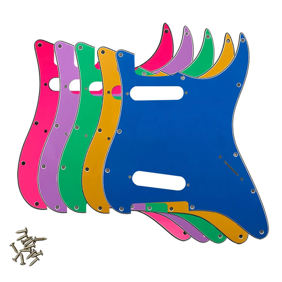 Feiman Custom Guitar Parts - For USA\ Mexico Fd Strat 72' 11 Screw Hole Standard SS St Scratch Plate Multicolor Choice
Feiman Custom Guitar Parts - For USA\ Mexico Fd Strat 72' 11 Screw Hole Standard SS St Scratch Plate Multicolor Choice