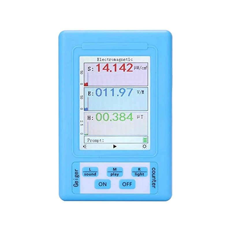 

1 Piece Lectromagnetic Radiation Detector BR-9A Handheld Radiation Tester High Precision Electromagnetic Radiation Tester