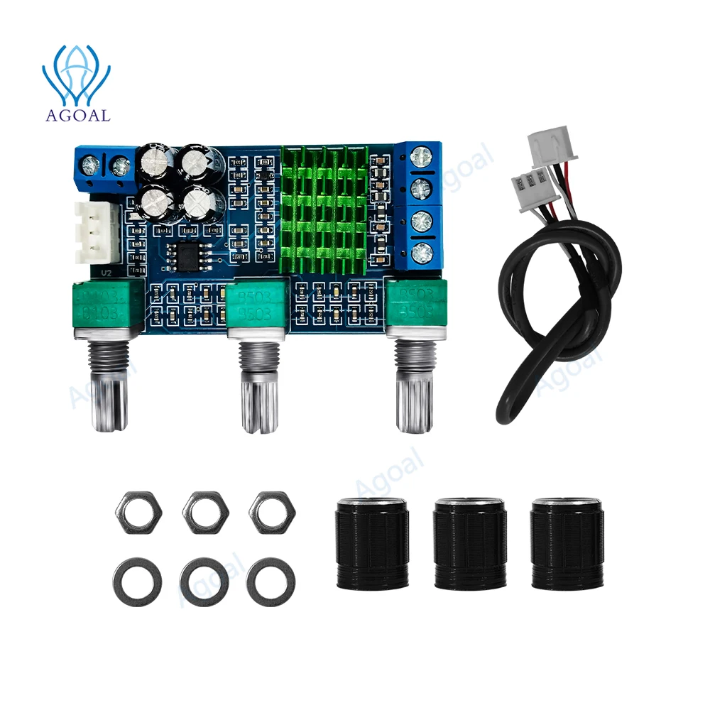 XH-M567 TPA3116D2 80W+80W Digital Power Amplifier Circuit Board 2.0 Audio Dual Channel High Power Treble Bass Adjustment Board
XH-M567 TPA3116D2 80W+80W Digital Power Amplifier Circuit Board 2.0 Audio Dual Channel High Power Treble Bass Adjustment Board