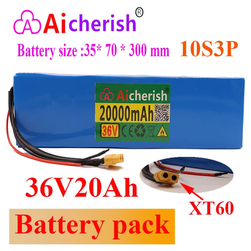 18650 Lithium Ion Battery Pack Electric Vehicle Bicycle Scooter 10S3P 36V 20Ah 500W Li-ion Ebike Batteries
18650 Lithium Ion Battery Pack Electric Vehicle Bicycle Scooter 10S3P 36V 20Ah 500W Li-ion Ebike Batteries