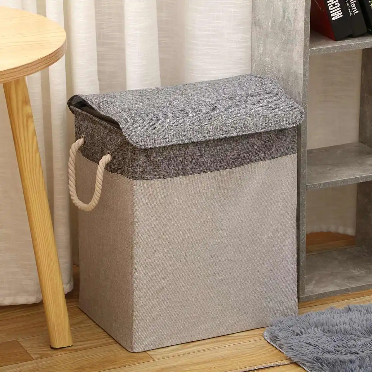 Oxford Cloth Waterproof Dirty Clothes Basket Storage Bag With Cover Sort Home Organizer Closet Organizer Clothes Storage Bags
Oxford Cloth Waterproof Dirty Clothes Basket Storage Bag With Cover Sort Home Organizer Closet Organizer Clothes Storage Bags