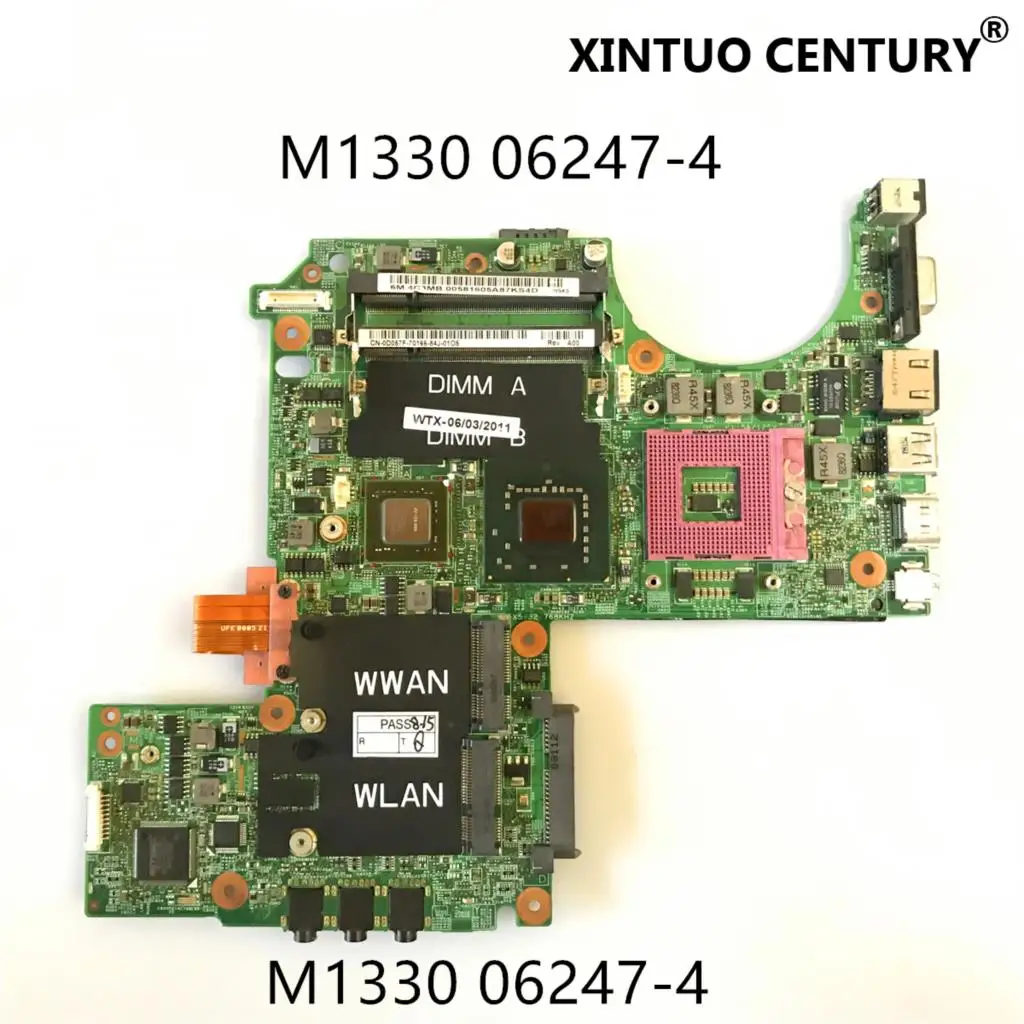CN-0D057F 06247-4 D057F For Dell XPS 1330 M1330 motherboard 06247-4 PU073 965 DDR2 With G86-631-A2 100% tested working
CN-0D057F 06247-4 D057F For Dell XPS 1330 M1330 motherboard 06247-4 PU073 965 DDR2 With G86-631-A2 100% tested working