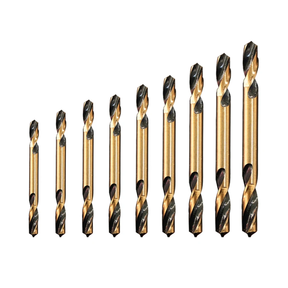 9pcs Double-ended Auger Drill Bits High Speed Steel 3-6mm For Hand Drill Bench Drill For Metal Stainless Steel Wood Drilling
9pcs Double-ended Auger Drill Bits High Speed Steel 3-6mm For Hand Drill Bench Drill For Metal Stainless Steel Wood Drilling