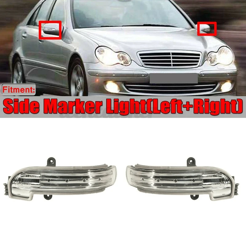 For Mercedes W203 C230 C240 C32 AMG Driver LED Rearveiw Mirror Turn Signal Light Side Maker Indicator
For Mercedes W203 C230 C240 C32 AMG Driver LED Rearveiw Mirror Turn Signal Light Side Maker Indicator