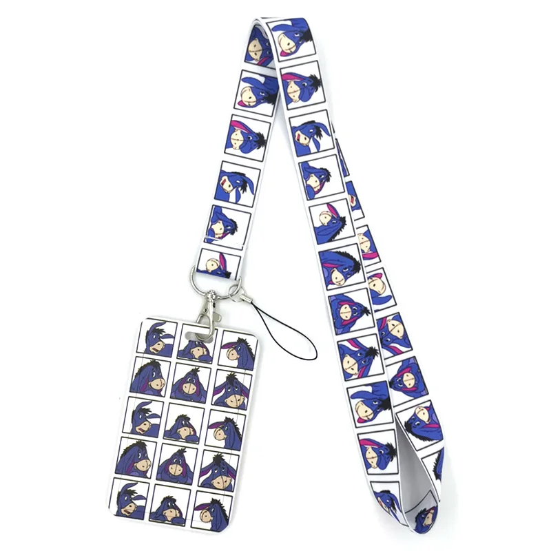 Winnie The Poor Donkey Key lanyard Car KeyChain ID Card Pass Gym Mobile Phone Badge Kids Key Ring Holder Jewelry Decorations
Winnie The Poor Donkey Key lanyard Car KeyChain ID Card Pass Gym Mobile Phone Badge Kids Key Ring Holder Jewelry Decorations
