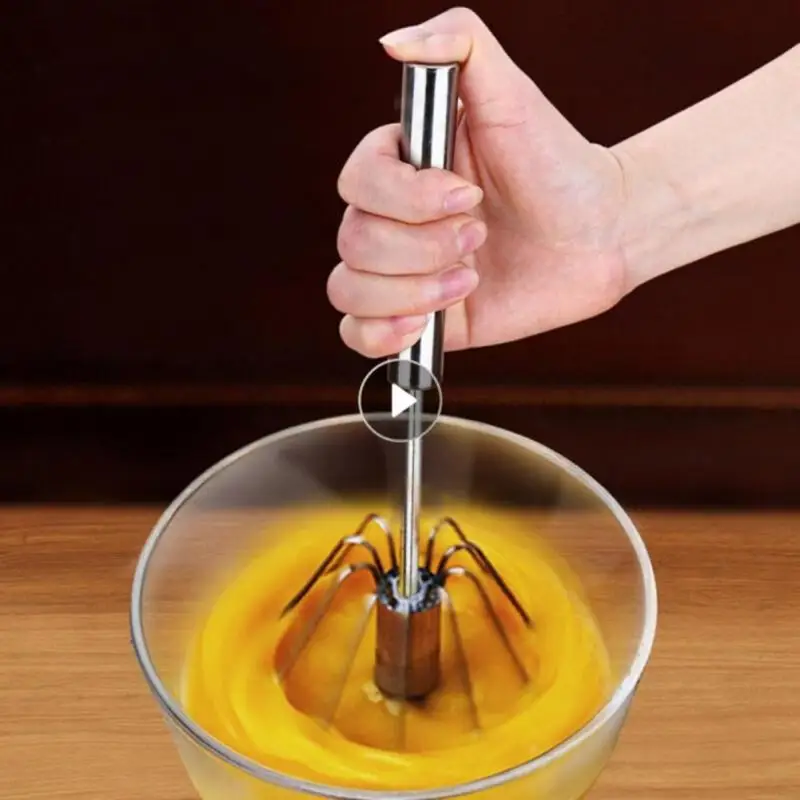 Stainless Steel Egg Milk Beater Tool Semi-automatic Whisk Mixer Balloon Baking Self Turning Cream Utensils Whisk Manual Mixer
Stainless Steel Egg Milk Beater Tool Semi-automatic Whisk Mixer Balloon Baking Self Turning Cream Utensils Whisk Manual Mixer