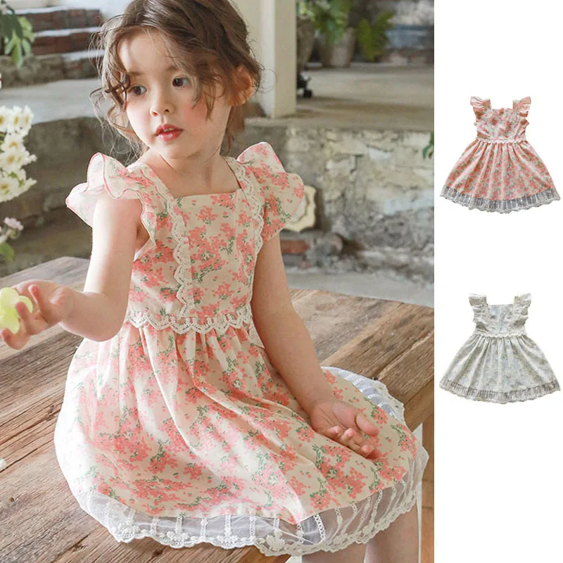 Girls dress 2022 summer new print lace children's dress cute Korean princess dress cotton girl skirt children's clothing girls
Girls dress 2022 summer new print lace children's dress cute Korean princess dress cotton girl skirt children's clothing girls