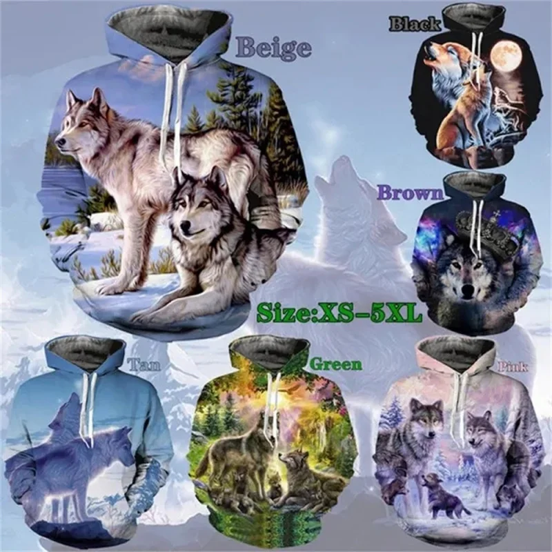 2023 3D Hoodies Men Women New Autumn Harajuku Long Sleeves Shirt Print Wolf Galaxy Pullover Animal Hip Hop Hoodie XS-4XL
2023 3D Hoodies Men Women New Autumn Harajuku Long Sleeves Shirt Print Wolf Galaxy Pullover Animal Hip Hop Hoodie XS-4XL