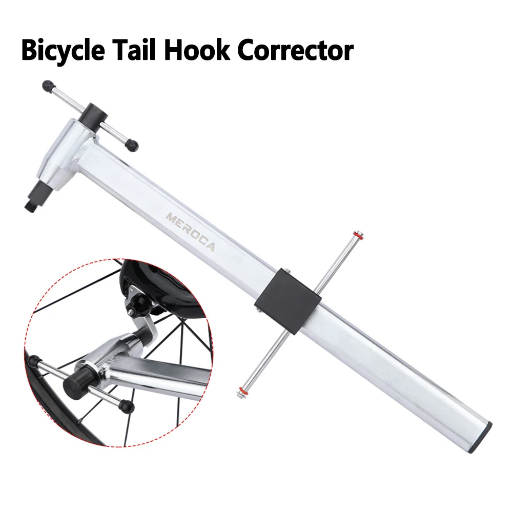 MEROCA Mountain Bike Derailleur Aligner Hanger Bicycle Tail Hook Alignment Corrector Measure Straighten Tool Cycling Repair Tool
MEROCA Mountain Bike Derailleur Aligner Hanger Bicycle Tail Hook Alignment Corrector Measure Straighten Tool Cycling Repair Tool