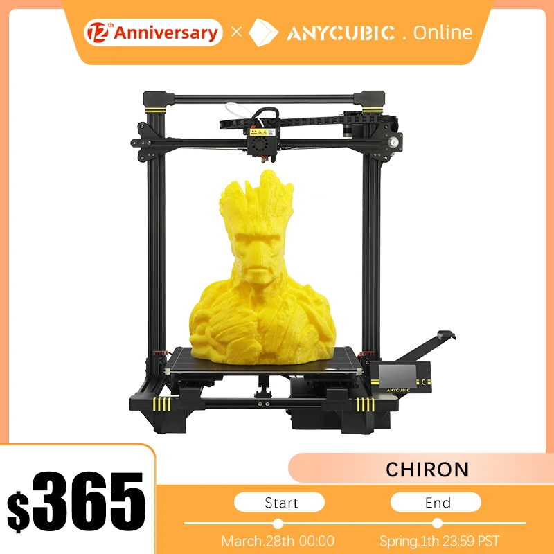 Anycubic 3D Printer anycubic Chiron Plus Large Printing Size impresora 3D printer Print DIY Kits FDM TFT impresora 3d drucker
Anycubic 3D Printer anycubic Chiron Plus Large Printing Size impresora 3D printer Print DIY Kits FDM TFT impresora 3d drucker