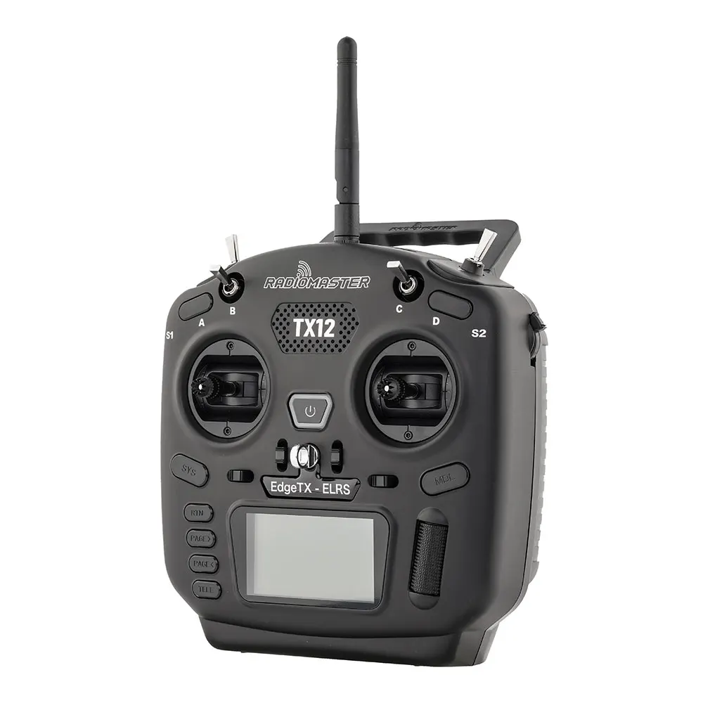 Radiomaster TX12 MK II 2.4GHz 16CH Hall Gimbals CC2500/ELRS Radio Controller Support EdgeTX RC Transmitter for FPV RC Drone
Radiomaster TX12 MK II 2.4GHz 16CH Hall Gimbals CC2500/ELRS Radio Controller Support EdgeTX RC Transmitter for FPV RC Drone