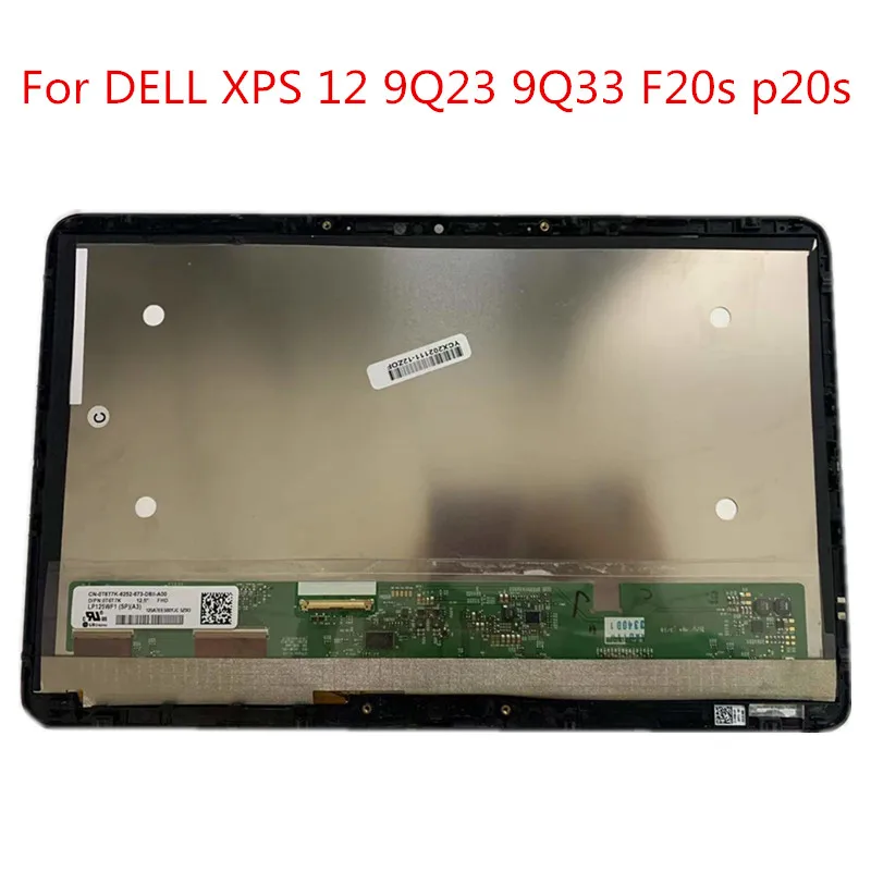 Для DELL XPS 12 9Q23 9Q33 f20s p20s LP125WF1-SPA2 A3 12,5 "Full HD светодиодный ЖК-дисплей с сенсорной сборкой 9Q23
Для DELL XPS 12 9Q23 9Q33 f20s p20s LP125WF1-SPA2 A3 12,5 "Full HD светодиодный ЖК-дисплей с сенсорной сборкой 9Q23