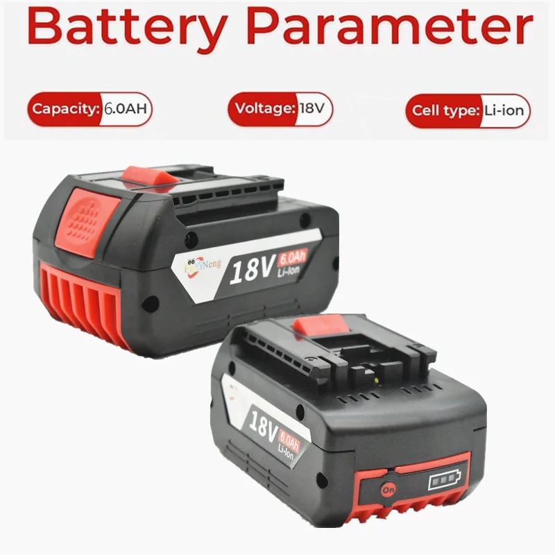 100%Original18V 6.0ah Rechargeable Lithium Ion Battery for Bosch 18V 6.0A Backup Battery Portable Replacement BAT609
100%Original18V 6.0ah Rechargeable Lithium Ion Battery for Bosch 18V 6.0A Backup Battery Portable Replacement BAT609