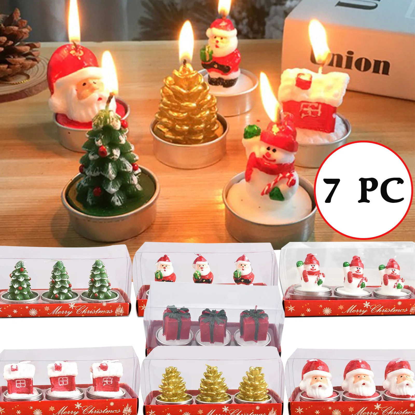 Painted Holiday Candle Boxes Christmas Candle 7 Christmas Decoration Gift Home Decor Candle Holder for 3 Wick Candle
Painted Holiday Candle Boxes Christmas Candle 7 Christmas Decoration Gift Home Decor Candle Holder for 3 Wick Candle
