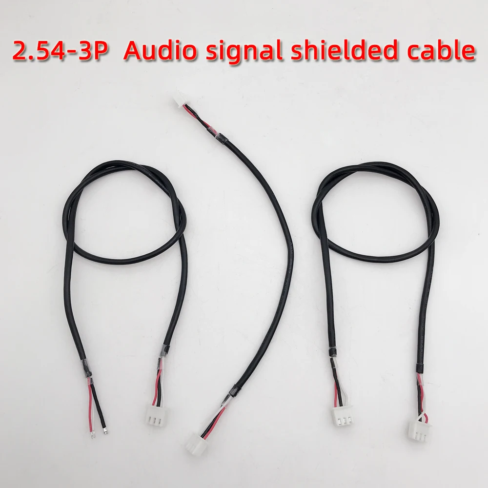 Audio Source Signal Line 2.54-3P Double-Ended Cable 2.0 Channel Shielded Line Anti-Noise DIY Power Amplifier Front Audio Input
Audio Source Signal Line 2.54-3P Double-Ended Cable 2.0 Channel Shielded Line Anti-Noise DIY Power Amplifier Front Audio Input