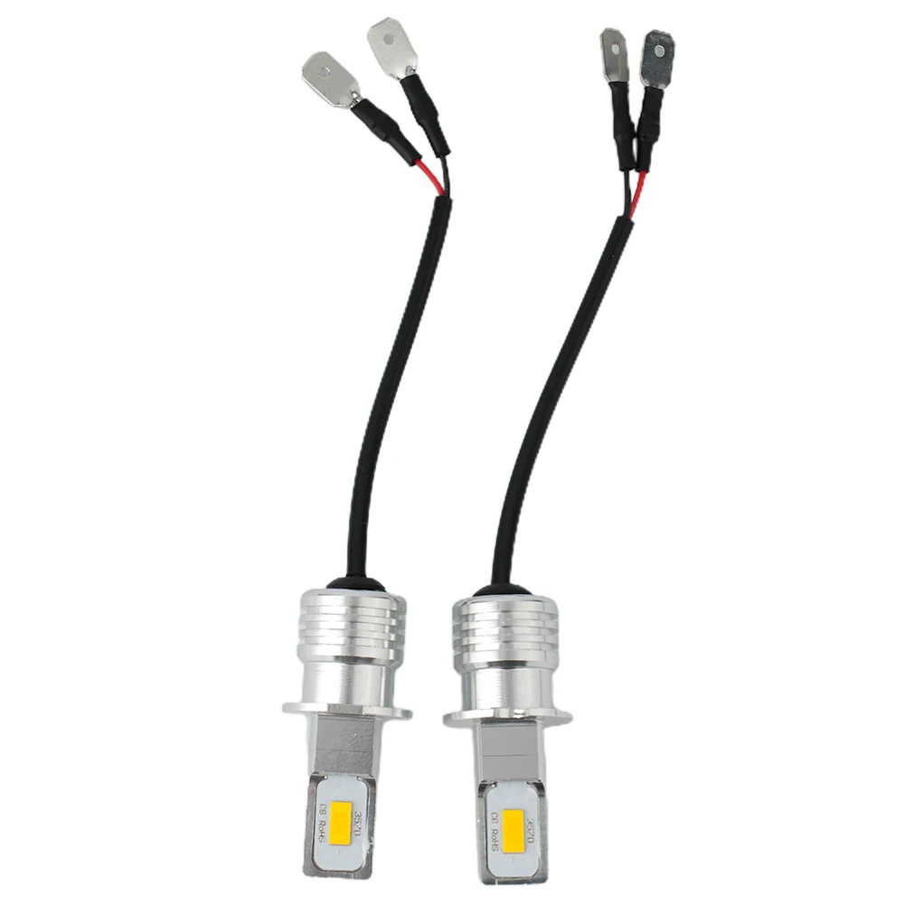 2pcs Fog Light Bulbs Conversion Kit Super Bright H3 CSP LED 55W 6000LM 3000K Yellow LED Bulbs Anti-corrosion
2pcs Fog Light Bulbs Conversion Kit Super Bright H3 CSP LED 55W 6000LM 3000K Yellow LED Bulbs Anti-corrosion