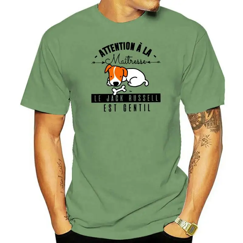 Attention à La Maitresse Le Jack Russell Est Gentil T-Shirt 
Attention à La Maitresse Le Jack Russell Est Gentil T-Shirt