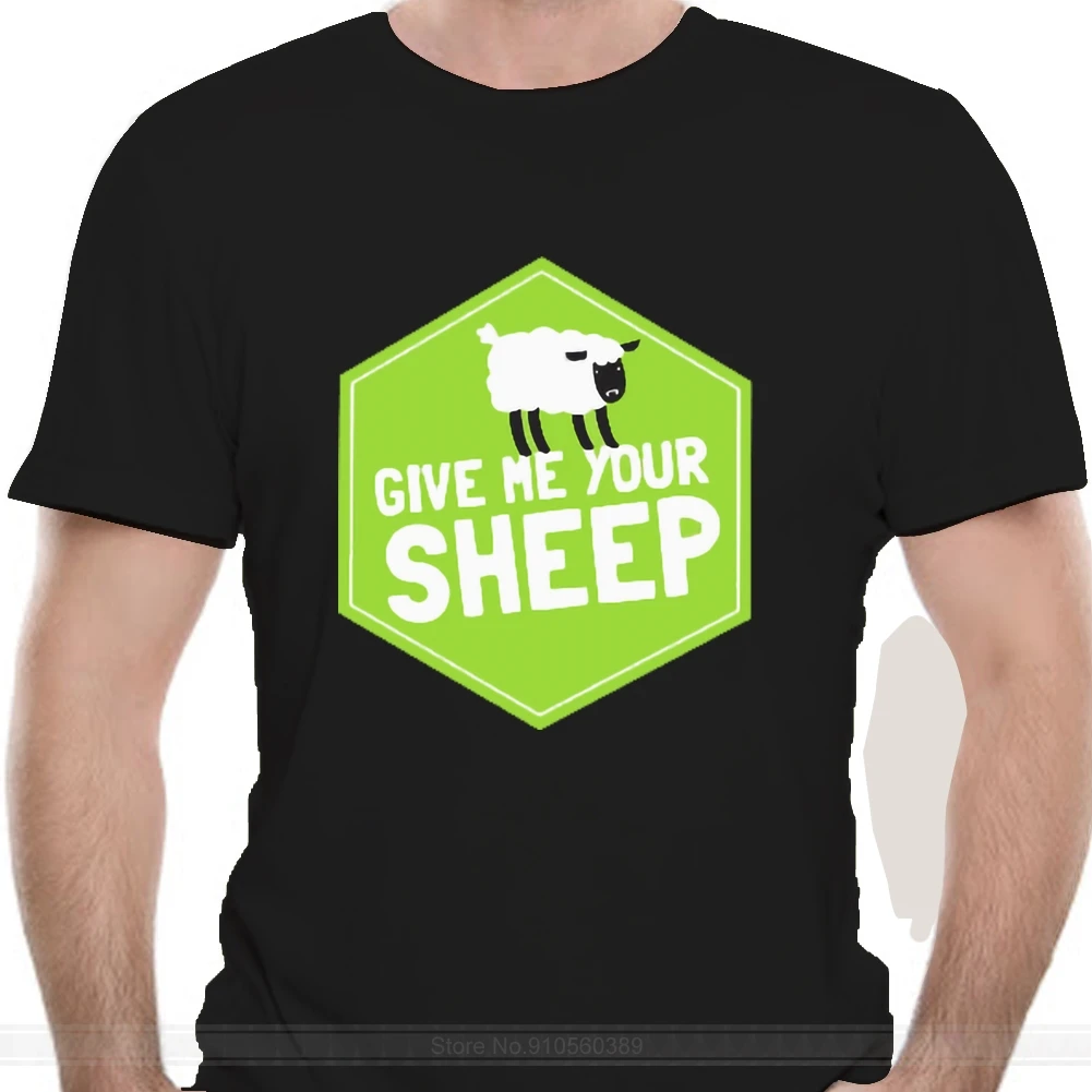 Men's Give Me Your Sheep Settlers Of Catan T Shirts Board Sheep Wood Game Short Sleeve Tee Shirt Gift Idea T-Shirt
Men's Give Me Your Sheep Settlers Of Catan T Shirts Board Sheep Wood Game Short Sleeve Tee Shirt Gift Idea T-Shirt