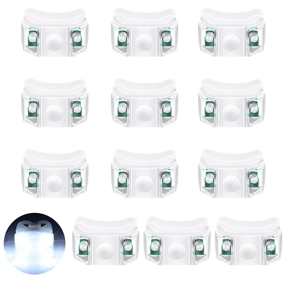 12PCS Boat Navigation Lights LED Safety Boat Lights Battery Operated 3 Modes Yacht AG10 Battery Silicone Boat Electrical Light
12PCS Boat Navigation Lights LED Safety Boat Lights Battery Operated 3 Modes Yacht AG10 Battery Silicone Boat Electrical Light