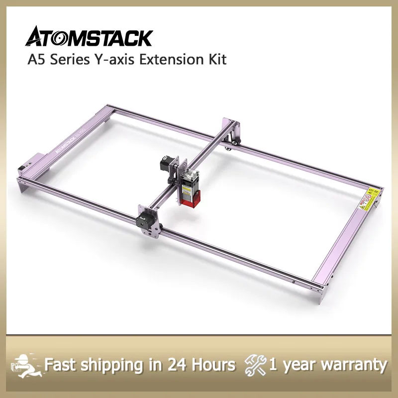 ATOMSTACK Laser Engraving Machine Engraving Area Y-axis Extension Kit Expand to 850x410mm for A5 20W 30W 40W M30 M30 M40 M50 Pro
ATOMSTACK Laser Engraving Machine Engraving Area Y-axis Extension Kit Expand to 850x410mm for A5 20W 30W 40W M30 M30 M40 M50 Pro